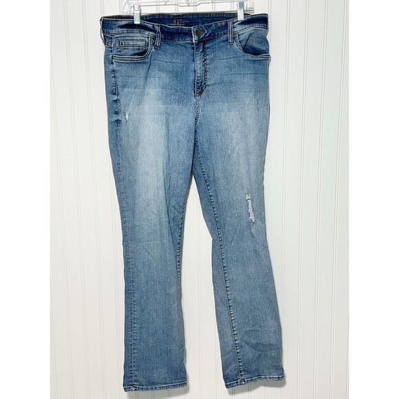 Kut from the Kloth Womens Hi Rise Boyfriend Jeans Blue Denim Light Wash Size 14 - Picture 8 of 12